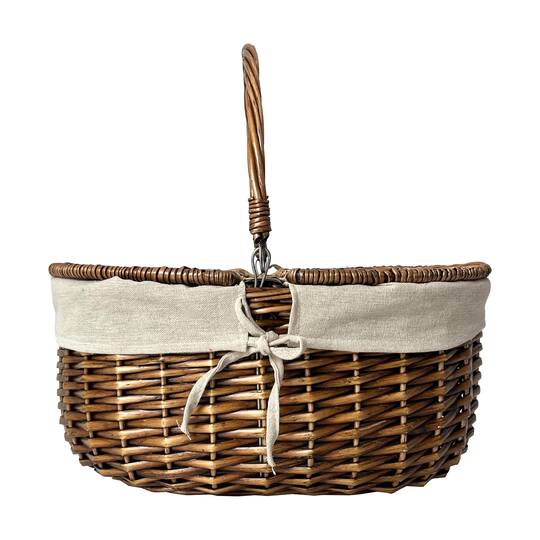 17 Willow Picnic Basket with Liner by Ashland®